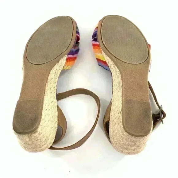 Rock & candy by zigi size 8 Tweety multicolored bright colorful Espadrilles - Picture 6 of 13